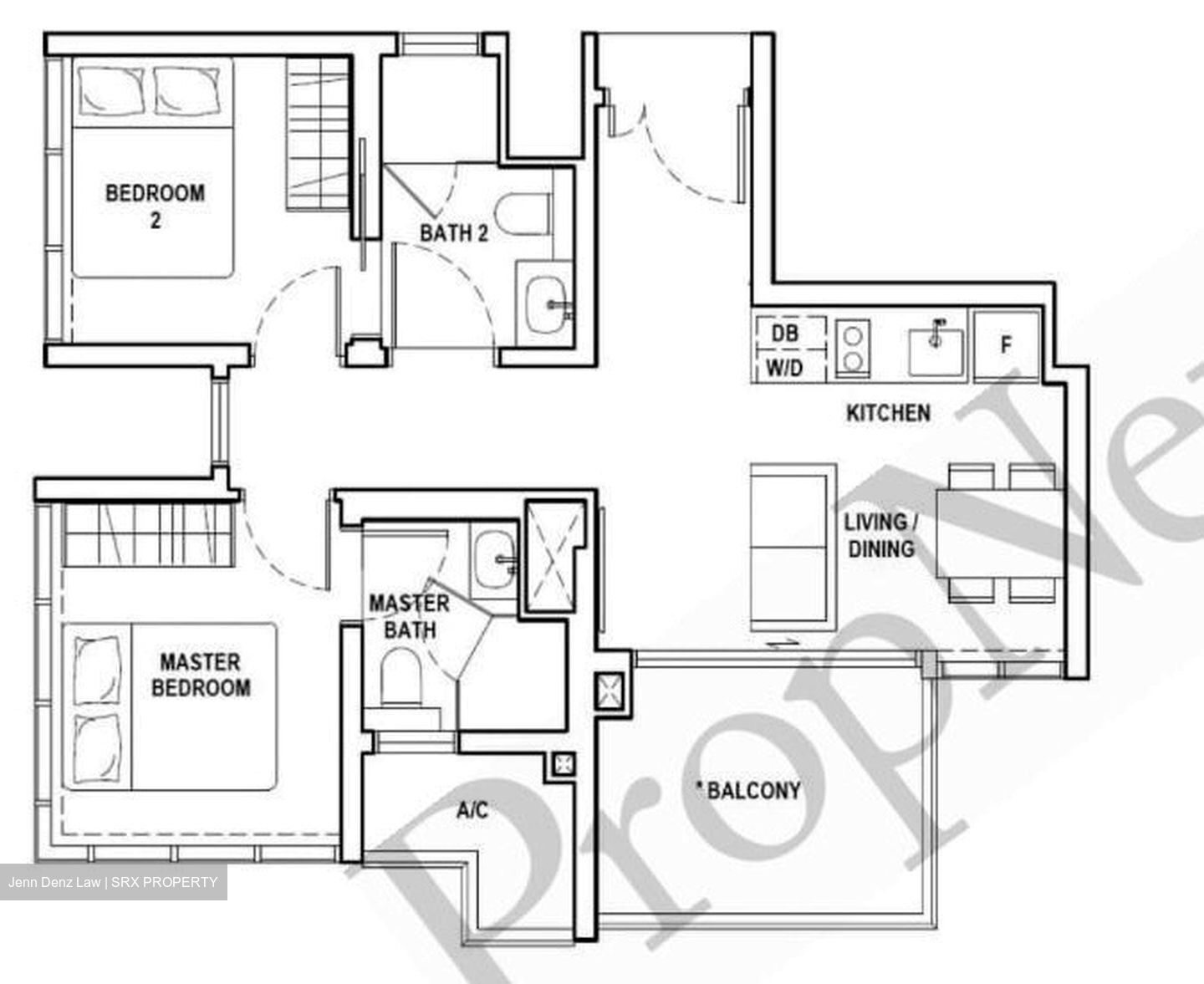 Fyve Derbyshire (D11), Apartment #544973701